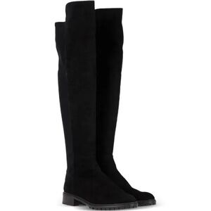 Stuart Weitzman 5050 Suede Over-The-Knee Boots